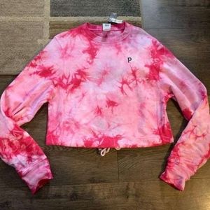 Pink by Victoria Secret Tie Dye Sweatshirt